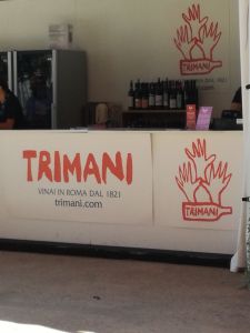 Stand Trimani al Taste of Rome 2019